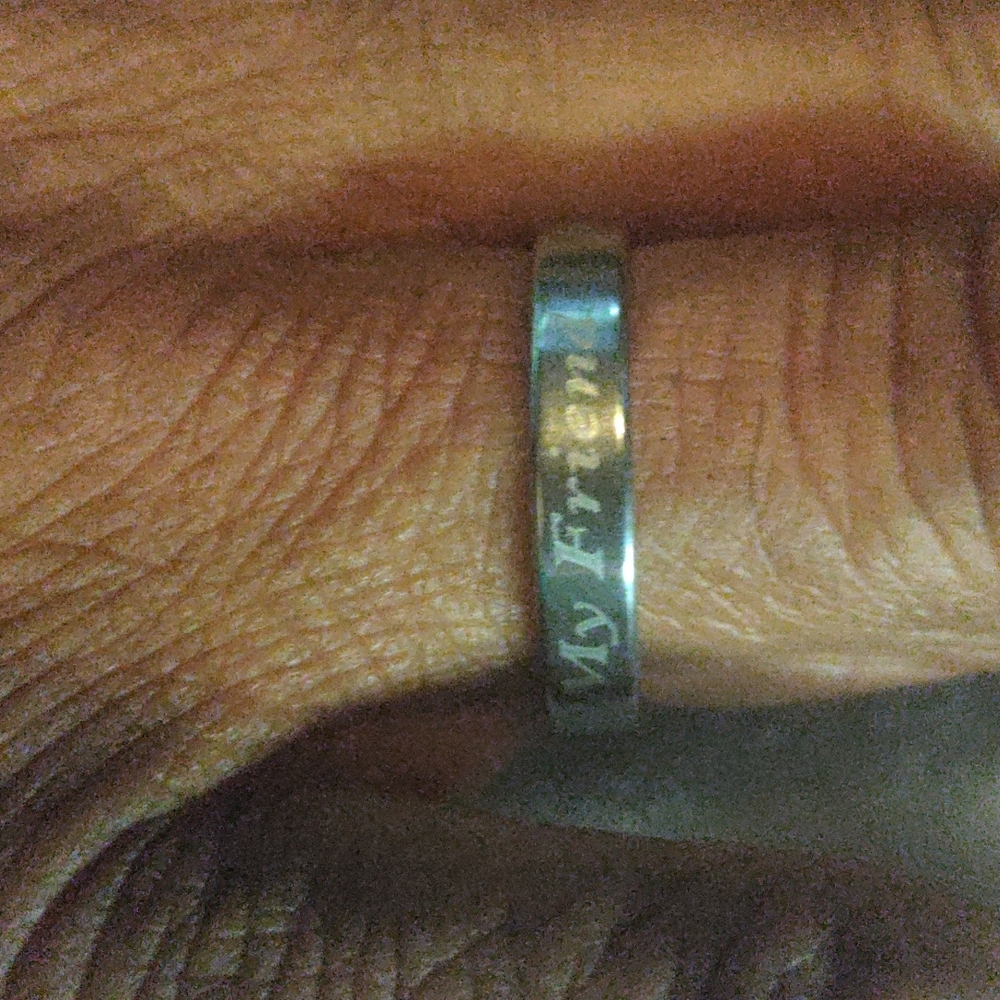 Mens ring Band size 11 1/2